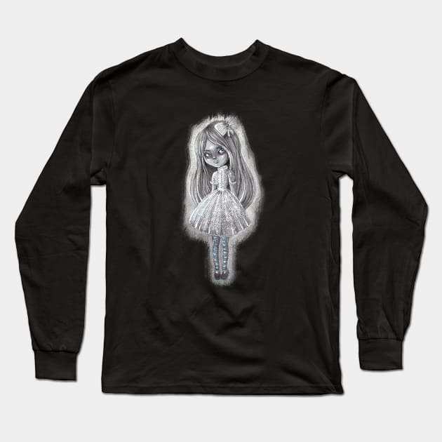 ghost Long Sleeve T-Shirt by mapetitepoupee